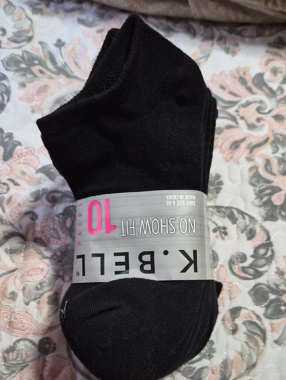 K.Bell No show Socks 10 Pairs - Picture 3 of 5